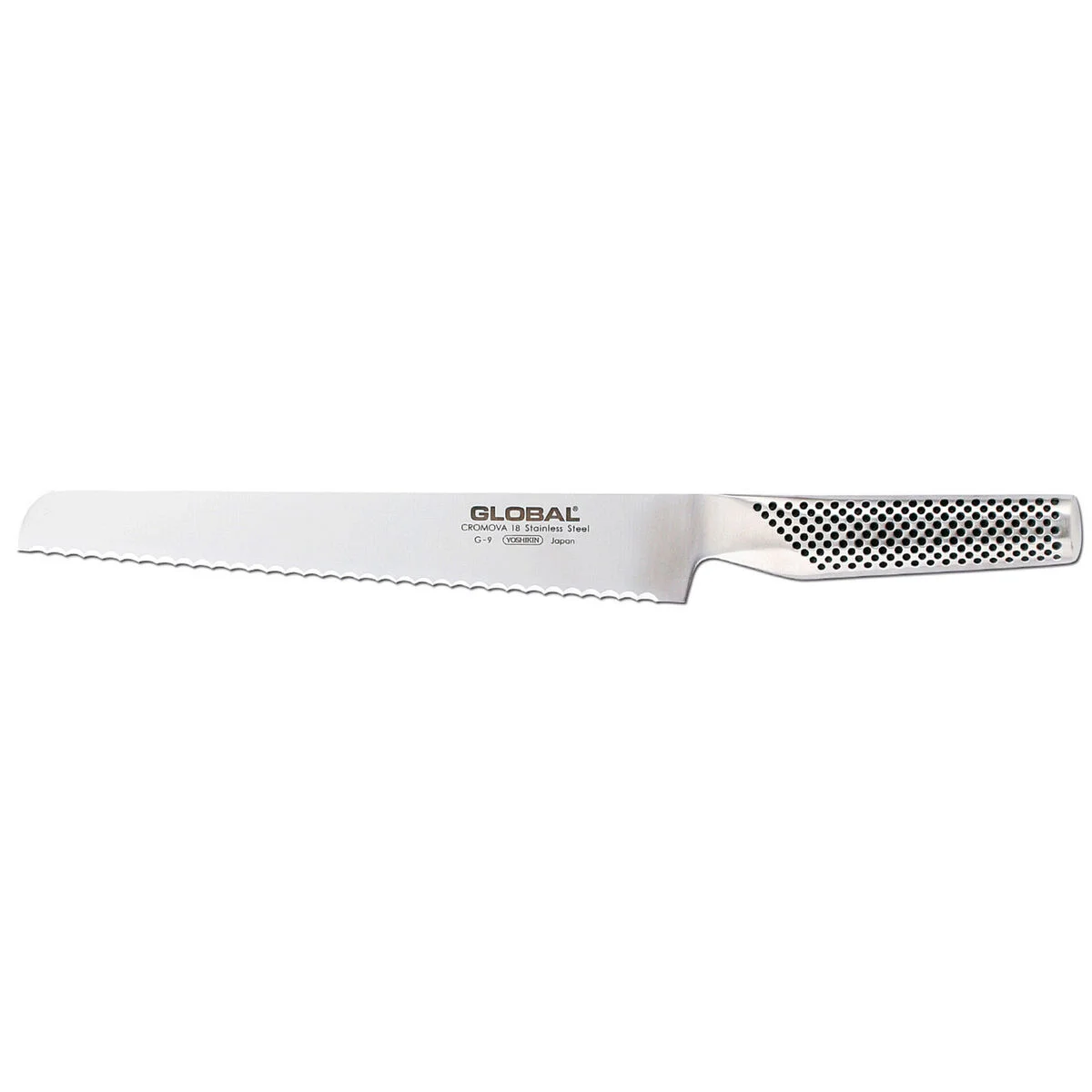 Global brödkniv 22 cm tandad vänster, variant 24305