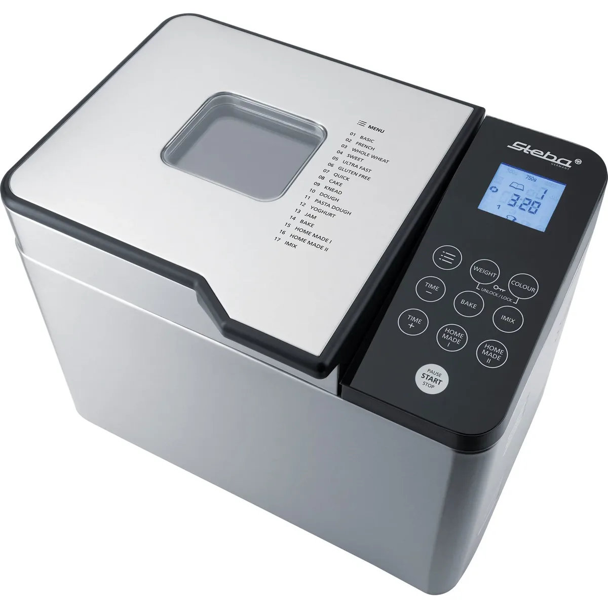 Steba BM2 bakmaskin i rostfritt stål, variant 46546